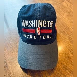 Adidas Navy Blue & Gray Washington Wizards Ball Cap